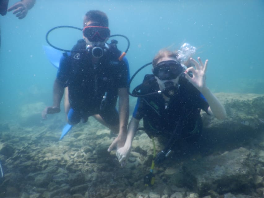 Pula: Introduction to Scuba Diving - Entering the Adriatic for the first time