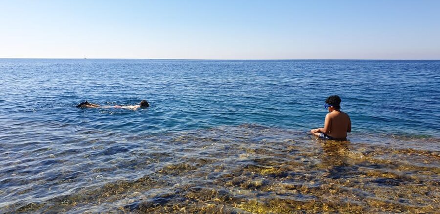 Pula: Kayak Adventure with Cave & Island Snorkeling - Fratarski island and the optional cliff jump
