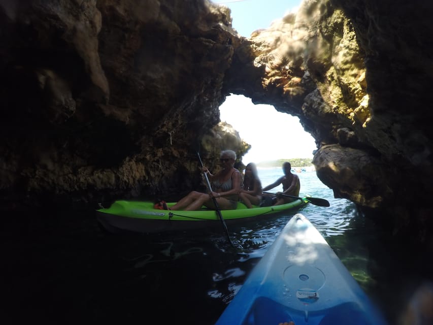 Pula: Kayaking and Snorkeling Self-Guided Tour - Snorkeling in the clear Adriatic water