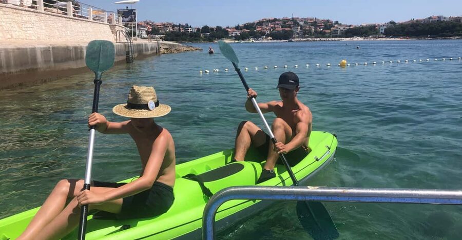 Pula: Kayaking and Snorkeling Self-Guided Tour - Free SUP time adds useful value