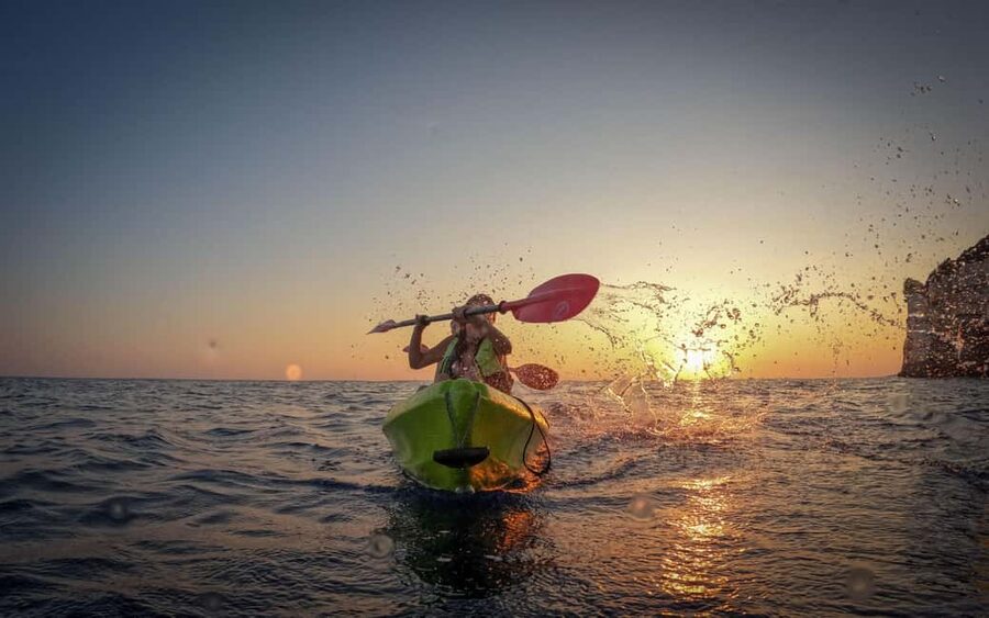 Pula: Kayaking,Snorkeling, Cliff jumping Tour with Wetsuit - The sea cave change you need to know