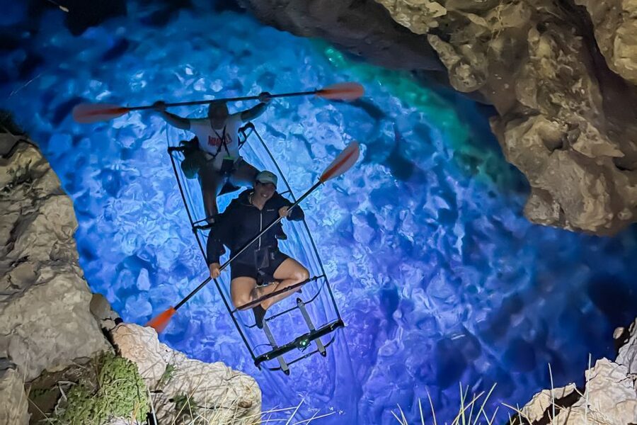 Pula: Night-Time Sea Kayaking Tour in Transparent Kayak - Meeting at Histria Beach inside Verudela Resort
