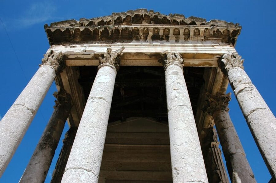 Pula: Old Town Walking Tour for Foodies with Dinner and Wine - Starting beneath Pula’s Roman Arena