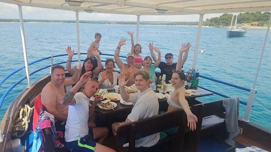 Pula: Private Brijuni Tour With Swimming, Dinner & Drinks - Cruising out through Pula’s historic port