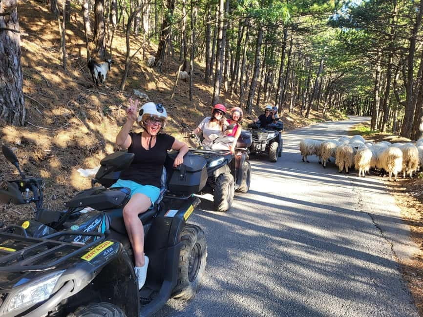 Quad tour to Biokovo Skywalk - From Makarska to the high slopes of Biokovo