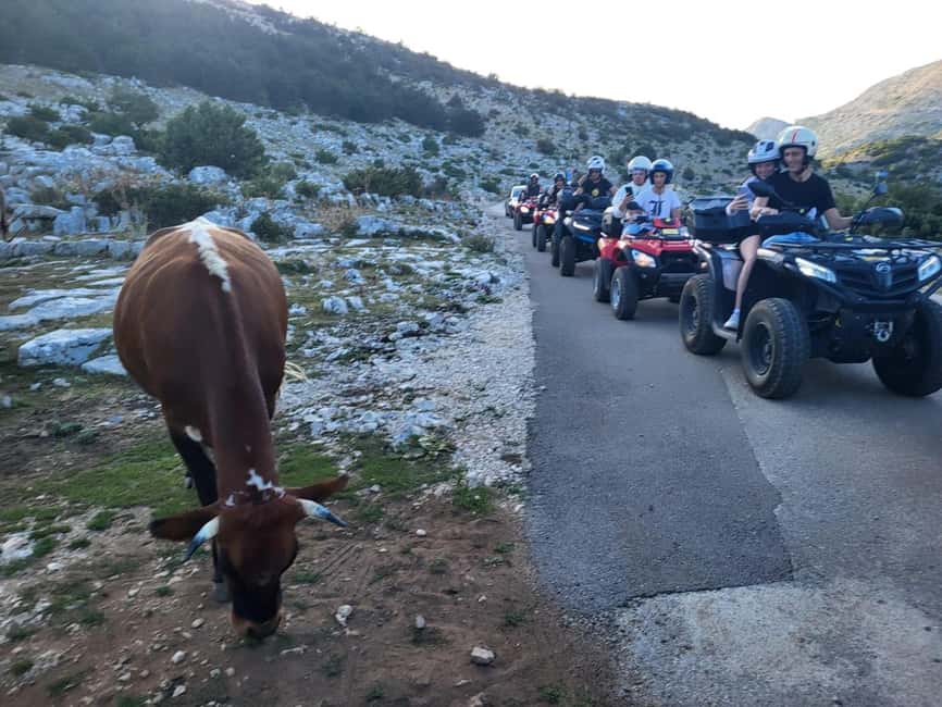 Quad tour to Biokovo Skywalk - What the quad ride is really like