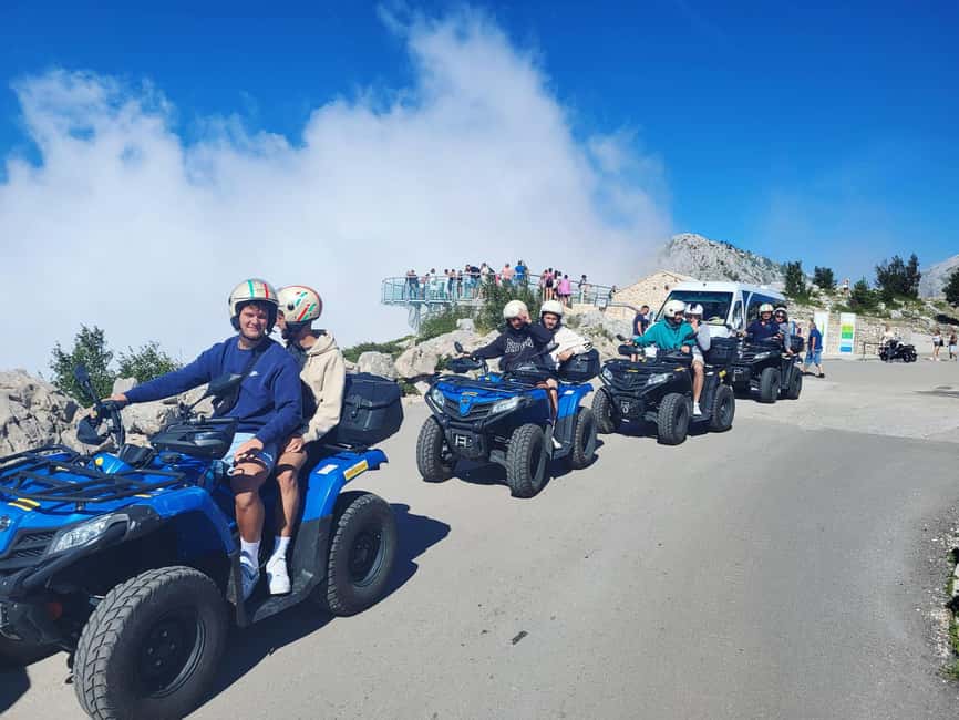 Quad tour to Biokovo Skywalk - The 12-meter glass Skywalk