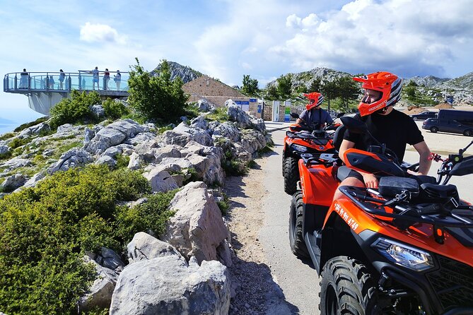 Quad Tour to skywalk biokovo Makarska by Amigos - From Makarska to Biokovo Mountain