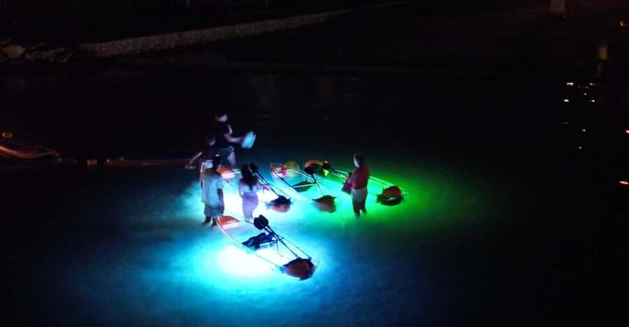 Rab: Night adventures illuminated transparent kayaks - Why the clear kayak changes the night