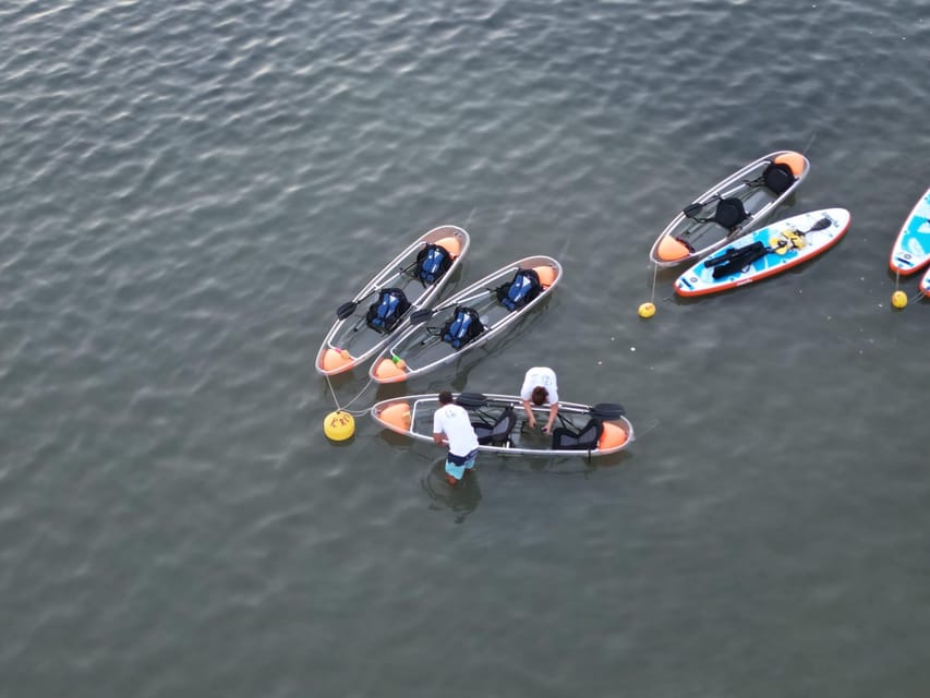 Rab: Night adventures illuminated transparent kayaks - Fifteen minutes to paddle your own way