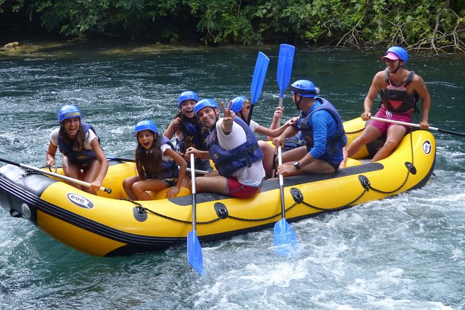 Rafting Experience in the Canyon of the River Cetina - Swimming in the Cetina River