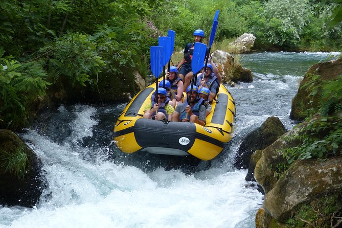 Rafting Experience in the Canyon of the River Cetina - More rapids, then a calm stretch