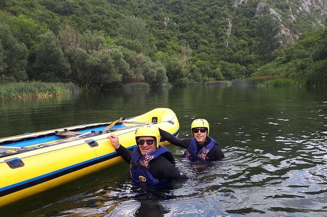 Rafting in upper part of Cetina river from Split or Blato n/C - The Rapids Are Mild, Not Extreme