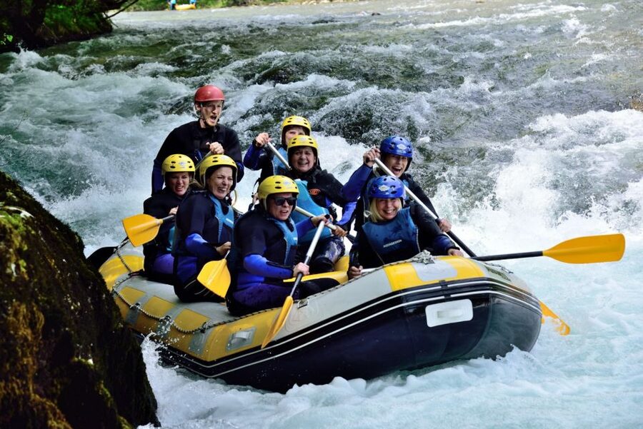 Rafting/Kayaking adventure river Kupa - The 10-minute safety briefing