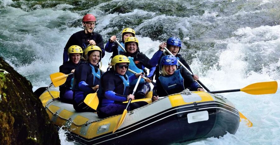 Rafting/Kayaking adventure river Kupa - Rapids that welcome first-time paddlers