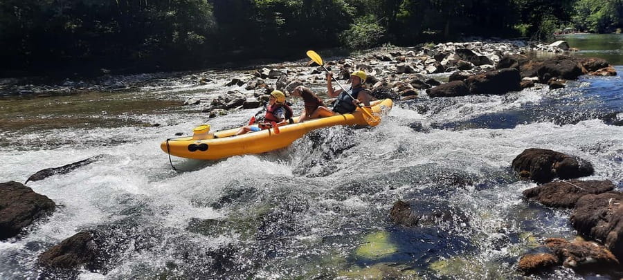 Rafting/Kayaking adventure river Kupa - What the four hours actually include