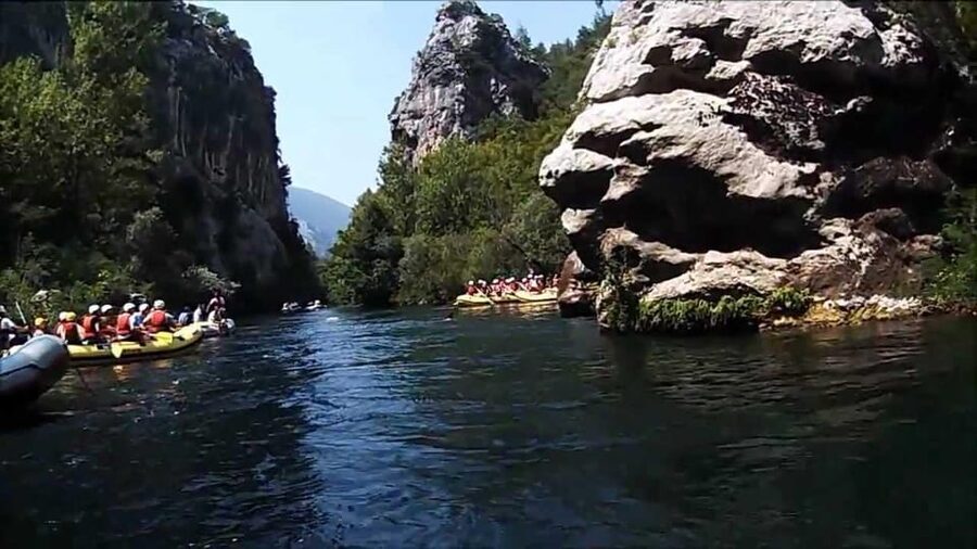Rafting on Cetina river from Split - Cetina rafting at a glance