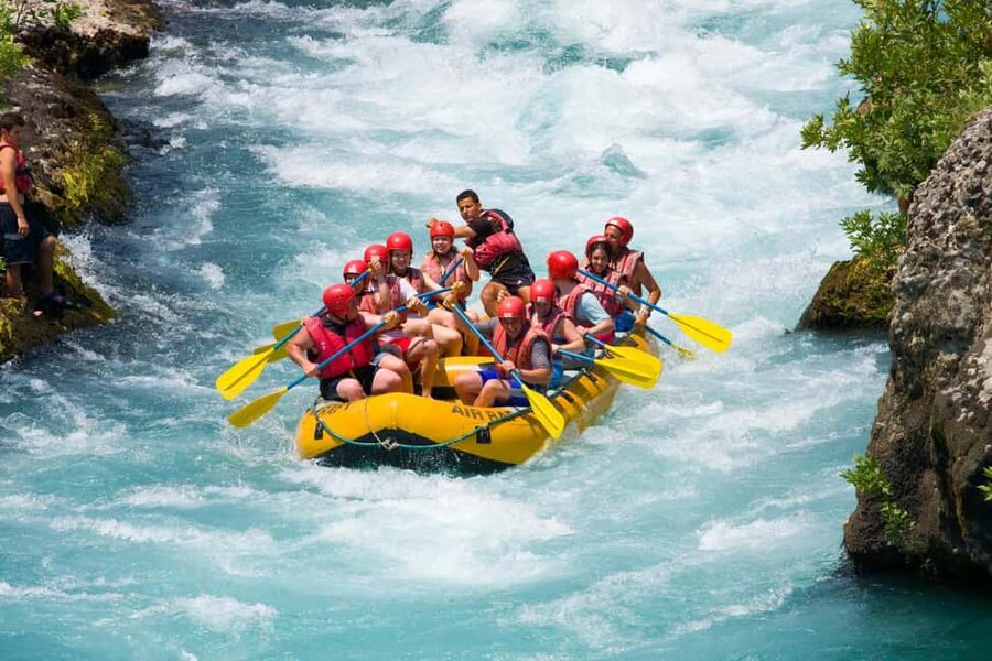 Rafting on Cetina river from Split - Leaving Split for the Cetina River