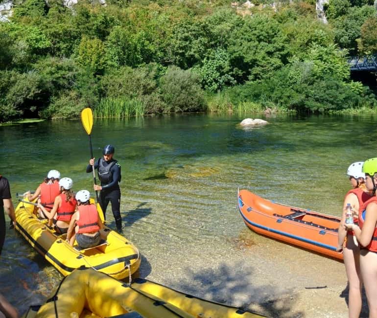 Rafting on Cetina River - Standard Route - Split, Omiš - Swimming time and the welcome treats
