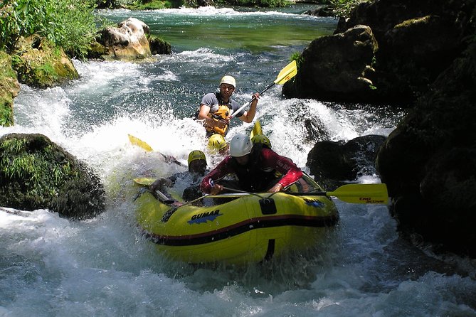 Rafting River Cetina from Makarska Riviera including transfer - CroActive, instruction, and group size