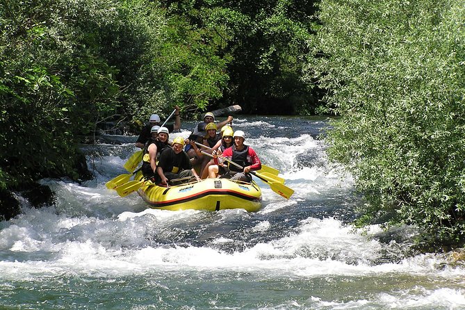 Rafting River Cetina from Makarska Riviera including transfer - Four hours of rapids, paddling, and mountain scenery