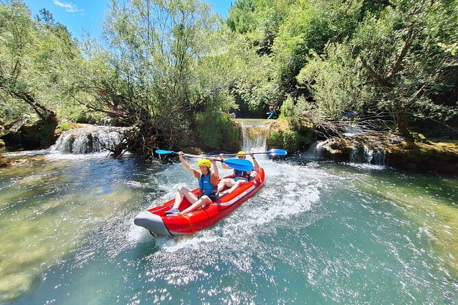 Rakovica Private Countryside Bike Tour with Barac Caves - The Korana River stop