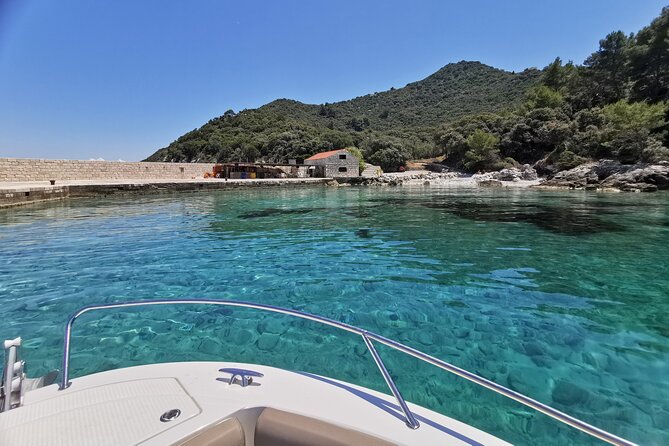 Rent a luxury speed boat for great fun on this Elaphiti Islands tour - Šipan: the island with the most local character