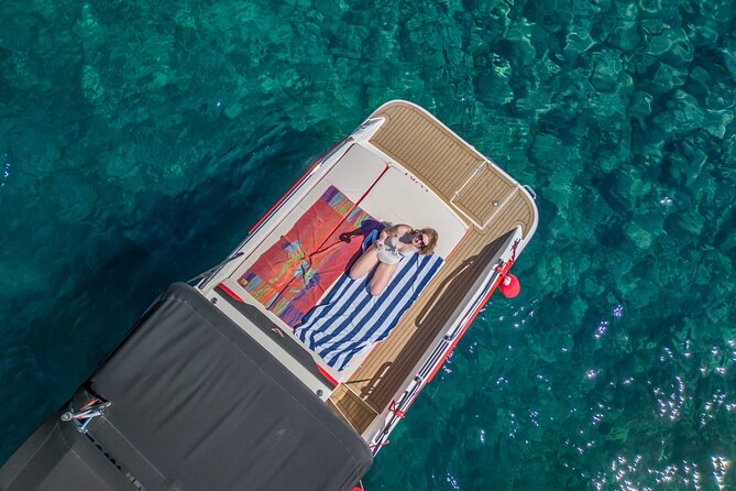 Rent a small boat without skipper - explore the islands and find hidden caves - A full eight hours, but at your own pace