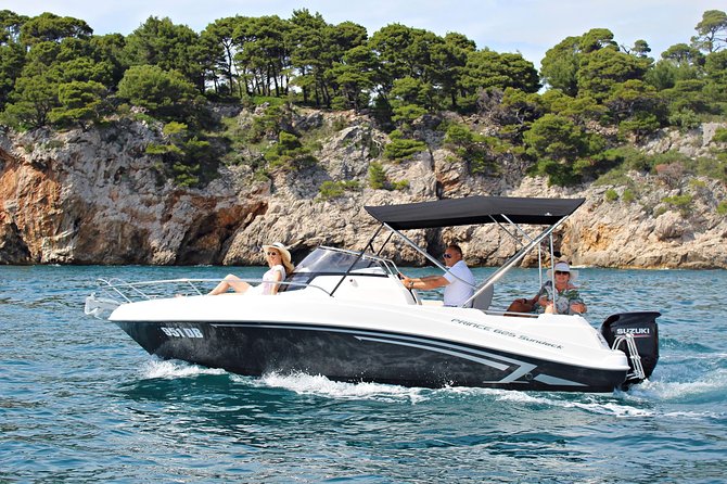 Rent a speed boat and explore beaches and coves of Elaphiti Islands - Šipan and Suđurađ’s old fishing port