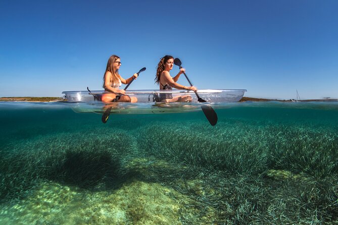 Rent a Transparent Kayak - Discover the Underwater Magic - Paddling around Stoja Peninsula