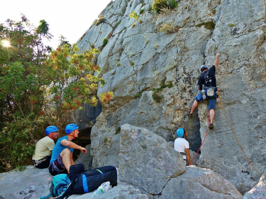 Rock Climbing Lesson in Dubrovnik - The best part is the view from the wall
