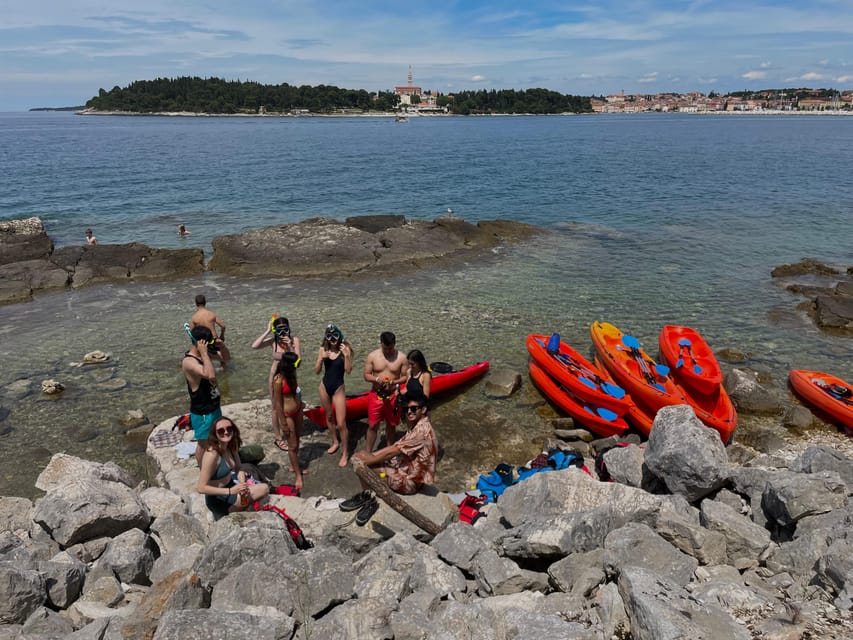 Rovinj: BUBA SUNSET KAYAK, snorkeling&driknks incuded - Drinks included, snacks not included
