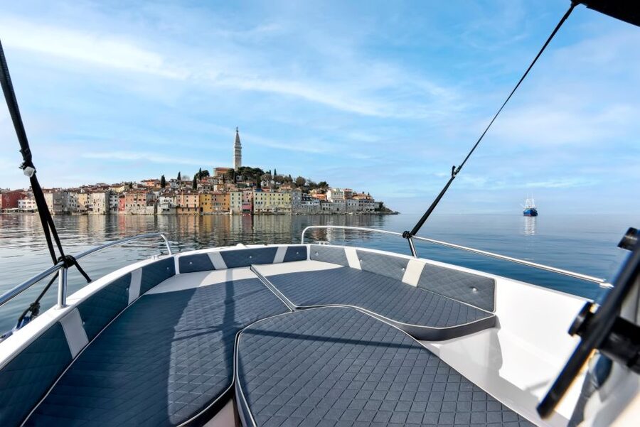 Rovinj: Dolphin Watching Sunset Speedboat Tour with Drinks - What the small group changes
