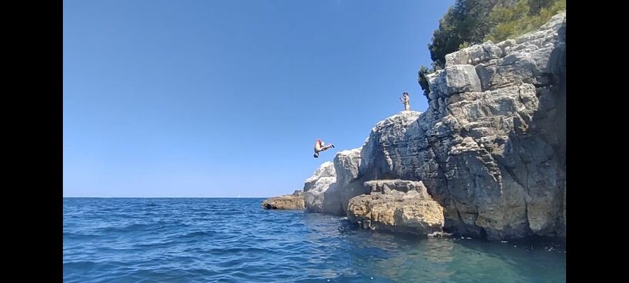 Rovinj: Golden Cape Desert Islands Kayak & Snorkeling Tour - Cliff jumps, quiet coves, and personal choice