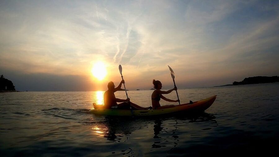 Rovinj: Golden Cape Desert Islands Kayak & Snorkeling Tour - Who should book this Rovinj kayak tour