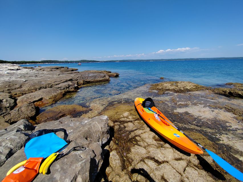 Rovinj: Golden Cape Desert Islands Kayak & Snorkeling Tour - Practical preparation for the morning