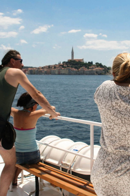 Rovinj: Lim Fjord and Pirate Cave Boat Tour - Following the coast toward Lim Fjord