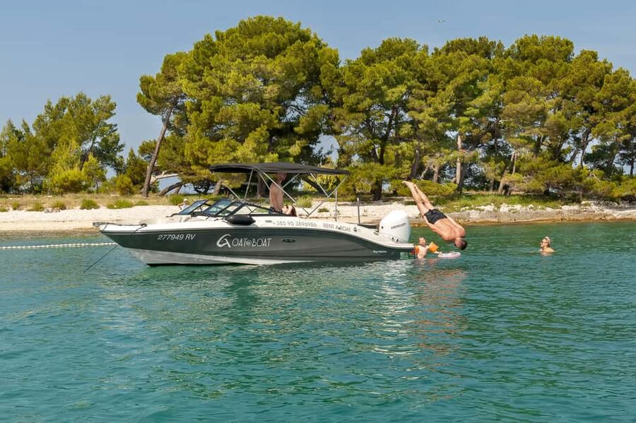 Rovinj: Luxury Island Hopping with Swimming & Snorkeling - Katarina supplies the optional adrenaline