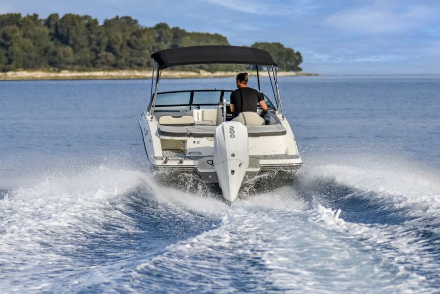 Rovinj or Vrsar: Lim Fjord & Rovinj islands Speedboat Tour - The boat, skipper, and onboard comforts