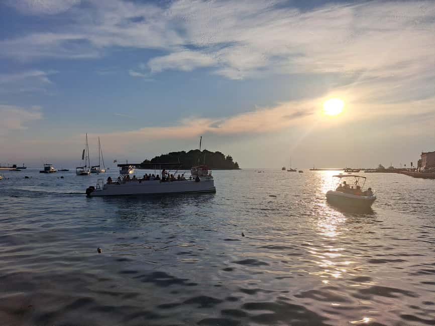 Rovinj: Sunset & dolphin group tours with Catamaran - Private events and custom outings