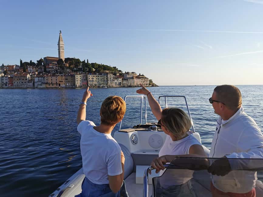Rovinj: Sunset Speedboat Tour with Dolphin Watching - Key points to know before booking