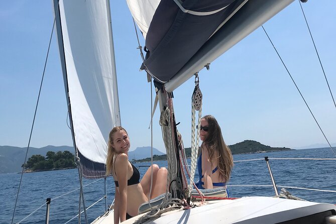 Sailing Korcula: Learn to Sail and Relax on the Water - Sailing away from Uvala Luka