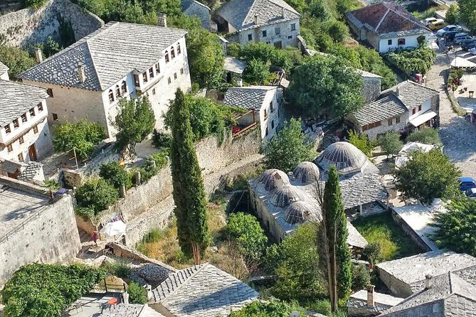 Sarajevo & Mostar Private Day Tour from Dubrovnik - Mostar’s Old Bridge area closes the day