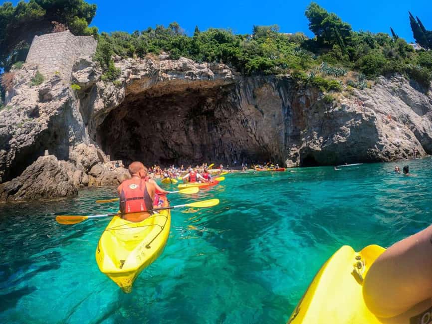 Sea Kayaking - Paddling toward Lokrum Island