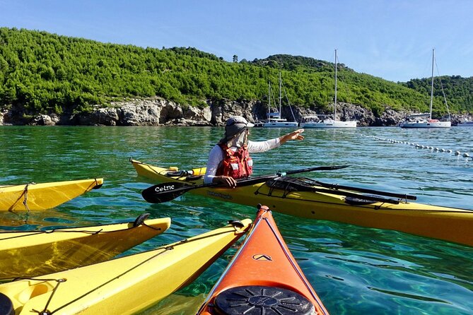 Sea Kayaking and Snorkeling to Green Cave on Sipan island from Lopud - What the $88.67 price covers
