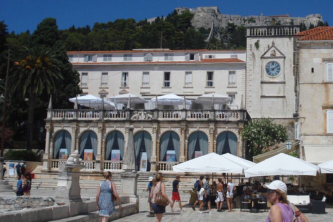 Self-Guided Walking Tour of Hvar’s Historical Old Town - The Riva and the view toward the Pakleni Islands