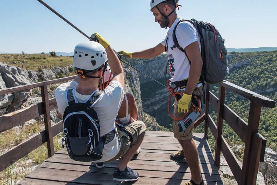 Šibenik : Zipline Šibenik - Čikola Canyon - Key points at a glance