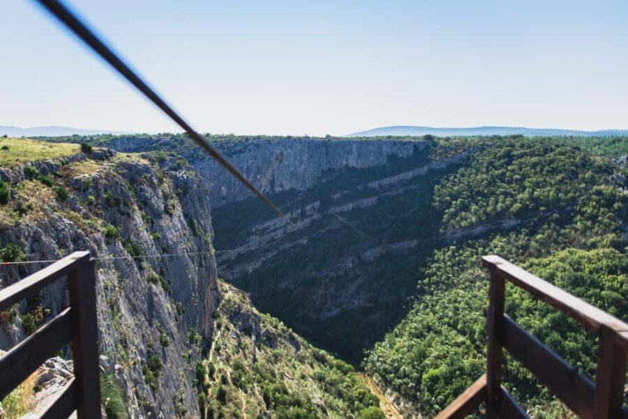 Šibenik : Zipline Šibenik - Čikola Canyon - Why Čikola Canyon makes a fine zipline setting