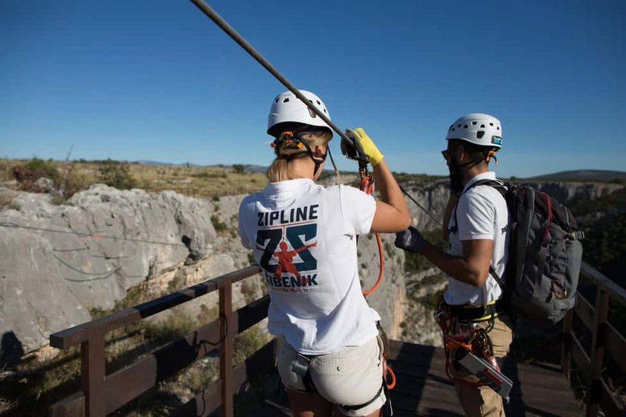 Šibenik : Zipline Šibenik - Čikola Canyon - Who will get the most from this activity