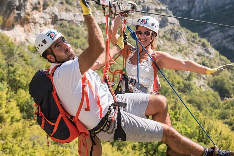 Šibenik : Zipline Šibenik - Čikola Canyon - The experience in one honest picture